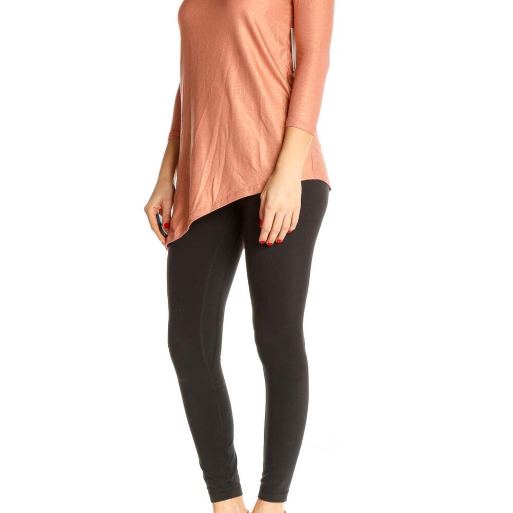 Halogen Beige Solid All Day Wear Sweater - Picture 2 of 3